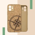 Husa Kwmobile pentru Apple iPhone 12/iPhone 12 Pro, Pluta, Maro, 58123.02 fotografia produsului View 10 S