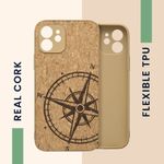 Husa Kwmobile pentru Apple iPhone 12/iPhone 12 Pro, Pluta, Maro, 58123.02 fotografia produsului View 4 S