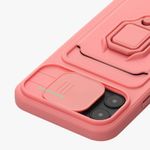 Husa Kwmobile pentru Apple iPhone 12/iPhone 12 Pro, Silicon, Roz, 58130.193 fotografia produsului View 9 S