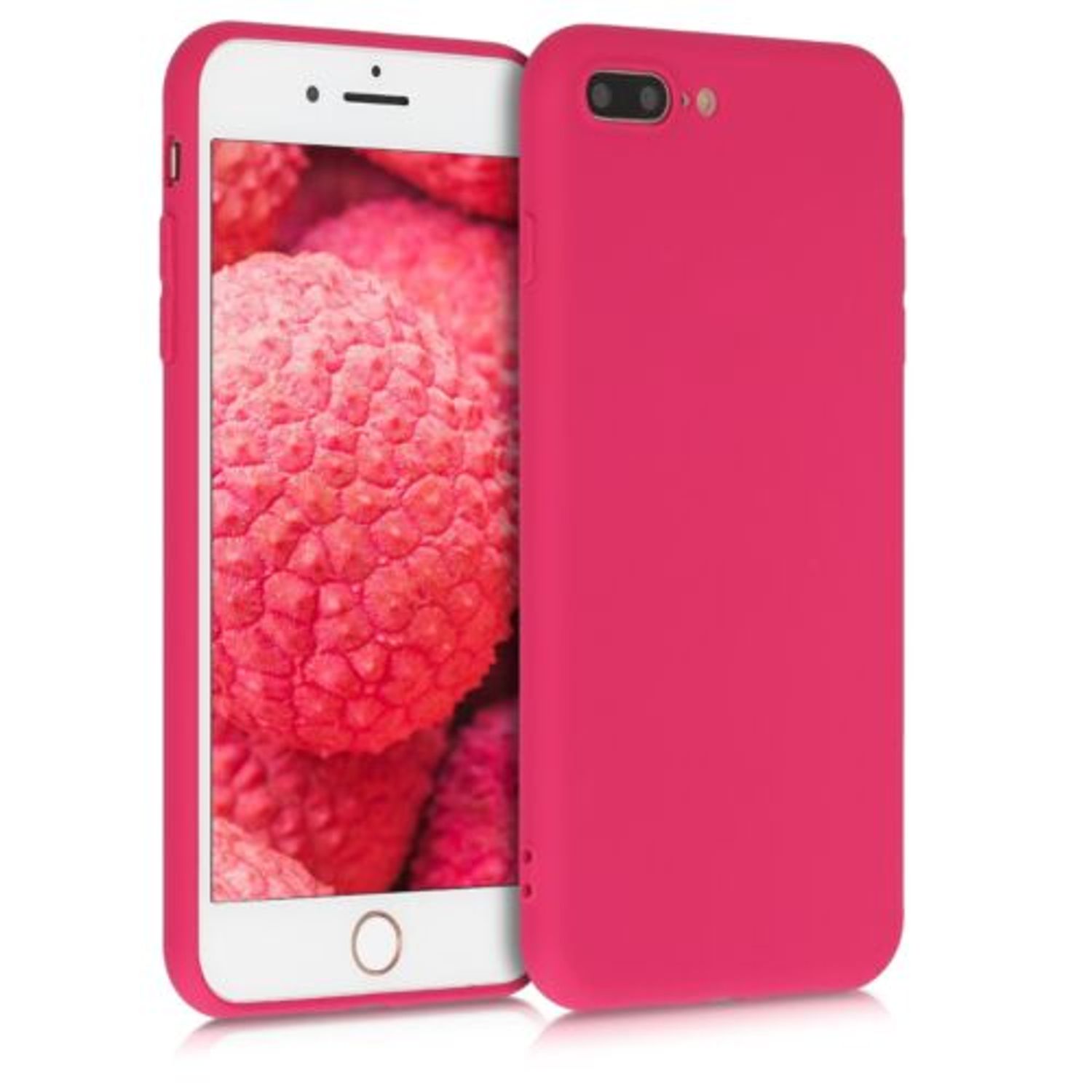 Husa pentru Apple iPhone 8 Plus/iPhone 7 Plus, Silicon, Violet, 39499.175 fotografia produsului