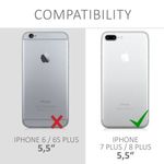 Husa pentru Apple iPhone 8 Plus/iPhone 7 Plus, Silicon, Violet, 39499.175 fotografia produsului View 5 S
