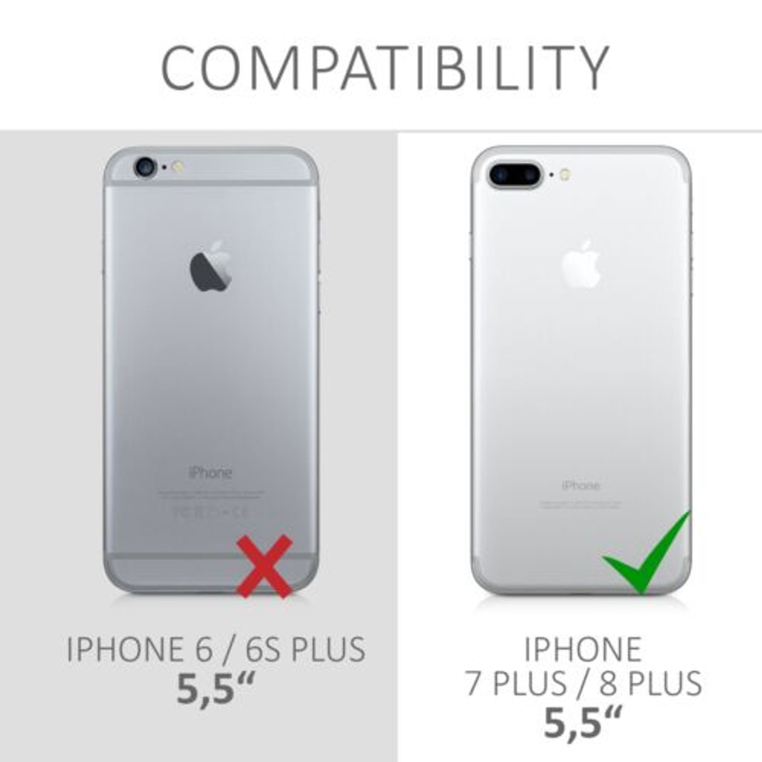 Husa pentru Apple iPhone 8 Plus/iPhone 7 Plus, Silicon, Violet, 39499.175 fotografia produsului View 5 L