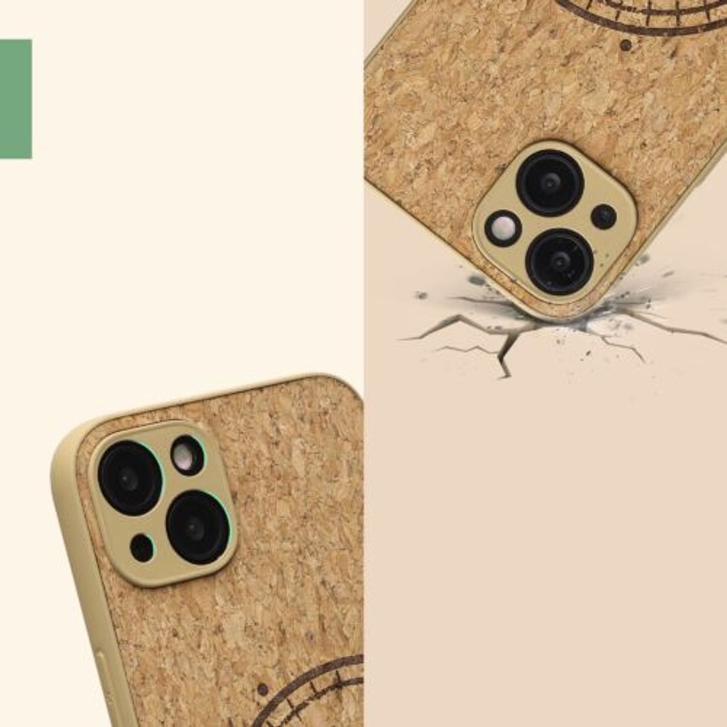 Husa Kwmobile pentru Apple iPhone 13, Pluta, Maro, 58125.02 fotografia produsului View 9 L
