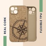 Husa Kwmobile pentru Apple iPhone 13, Pluta, Maro, 58125.02 fotografia produsului View 4 S