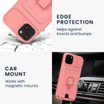 Husa Kwmobile pentru Apple iPhone 13, Silicon, Roz, 58133.193 fotografia produsului View 6 S