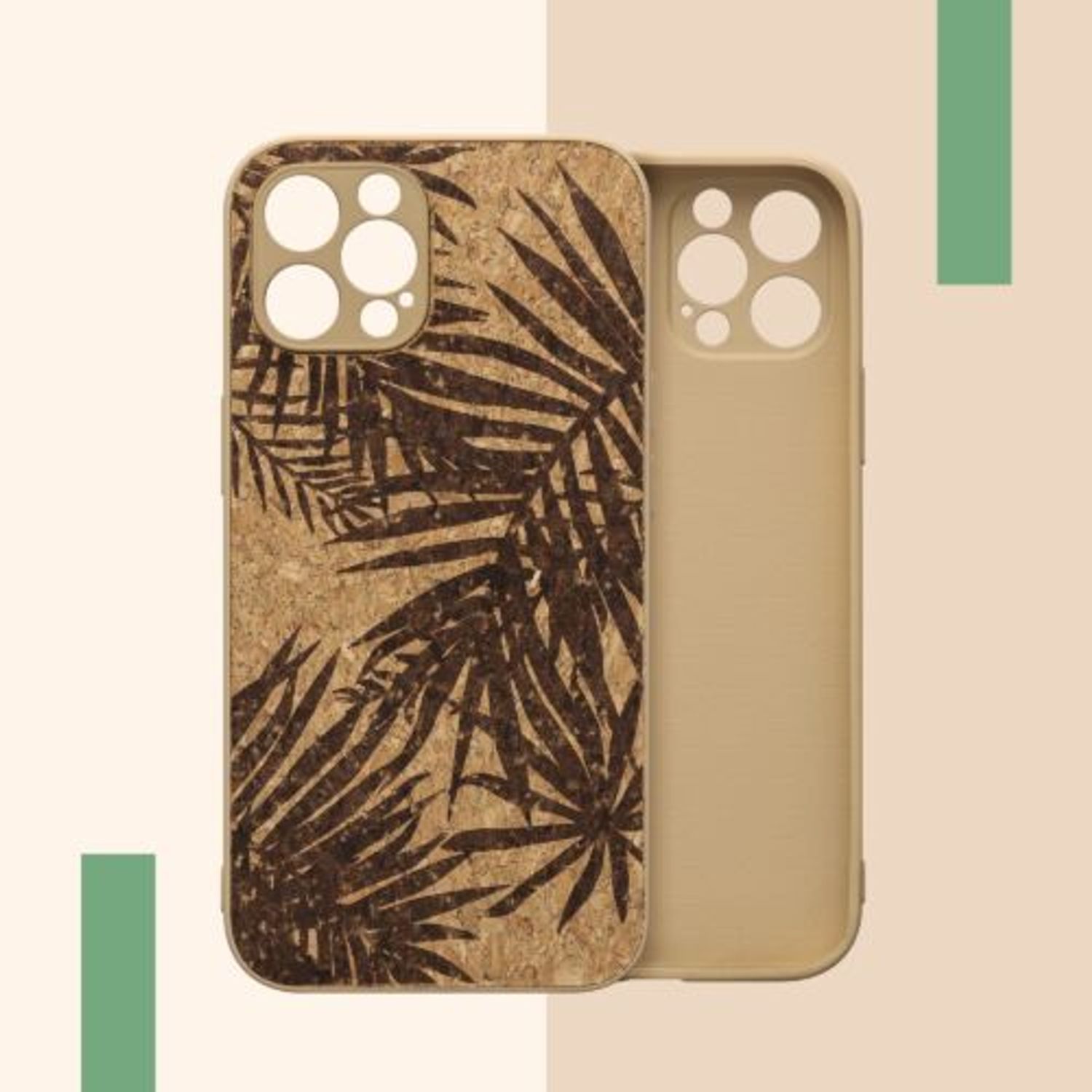 Husa Kwmobile pentru Apple iPhone 12 Pro, Pluta, Maro, 58124.01 fotografia produsului View 10 L