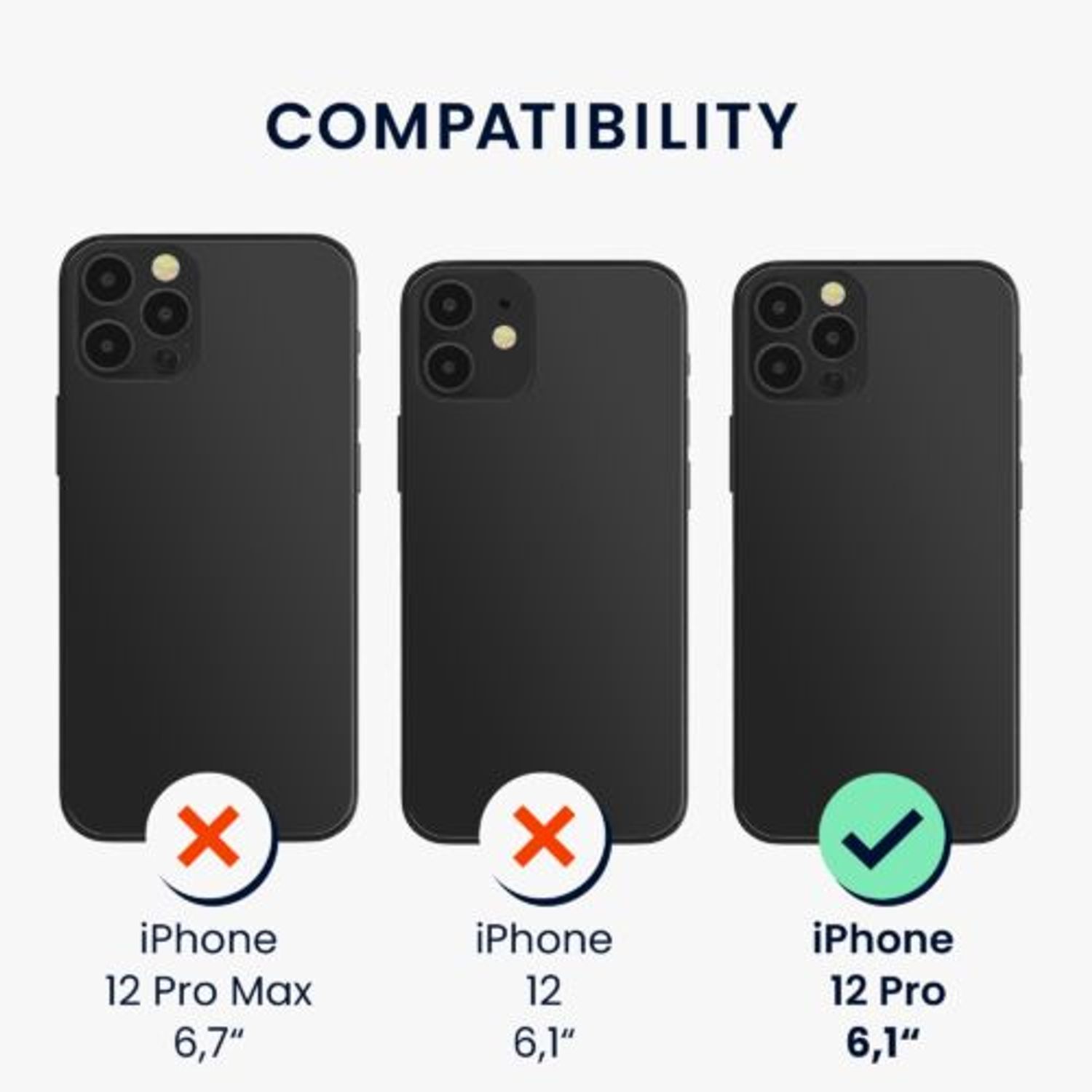 Husa Kwmobile pentru Apple iPhone 12 Pro, Pluta, Maro, 58124.01 fotografia produsului View 5 L