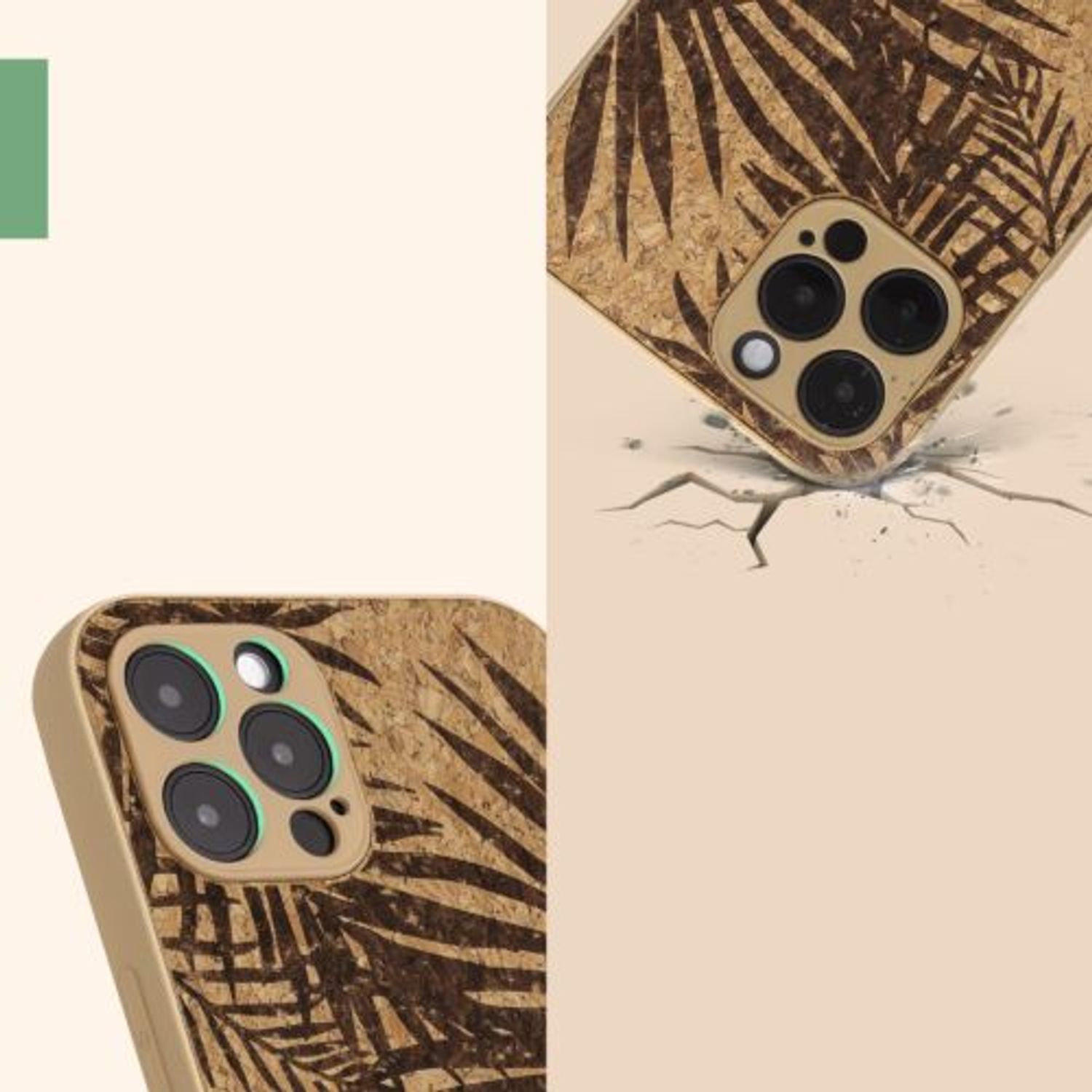 Husa Kwmobile pentru Apple iPhone 12 Pro, Pluta, Maro, 58124.01 fotografia produsului View 9 L