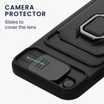 Husa Kwmobile pentru Apple iPhone 8/iPhone 7/iPhone SE 2, Silicon, Negru, 58131.01 fotografia produsului View 3 S