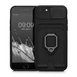 Husa Kwmobile pentru Apple iPhone 8/iPhone 7/iPhone SE 2, Silicon, Negru, 58131.01 fotografia produsului