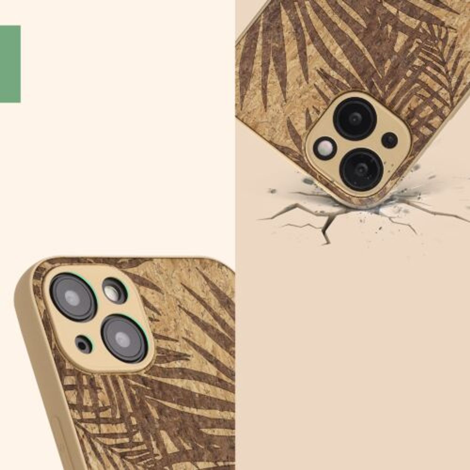 Husa Kwmobile pentru Apple iPhone 13, Pluta, Maro, 58125.01 fotografia produsului View 9 L