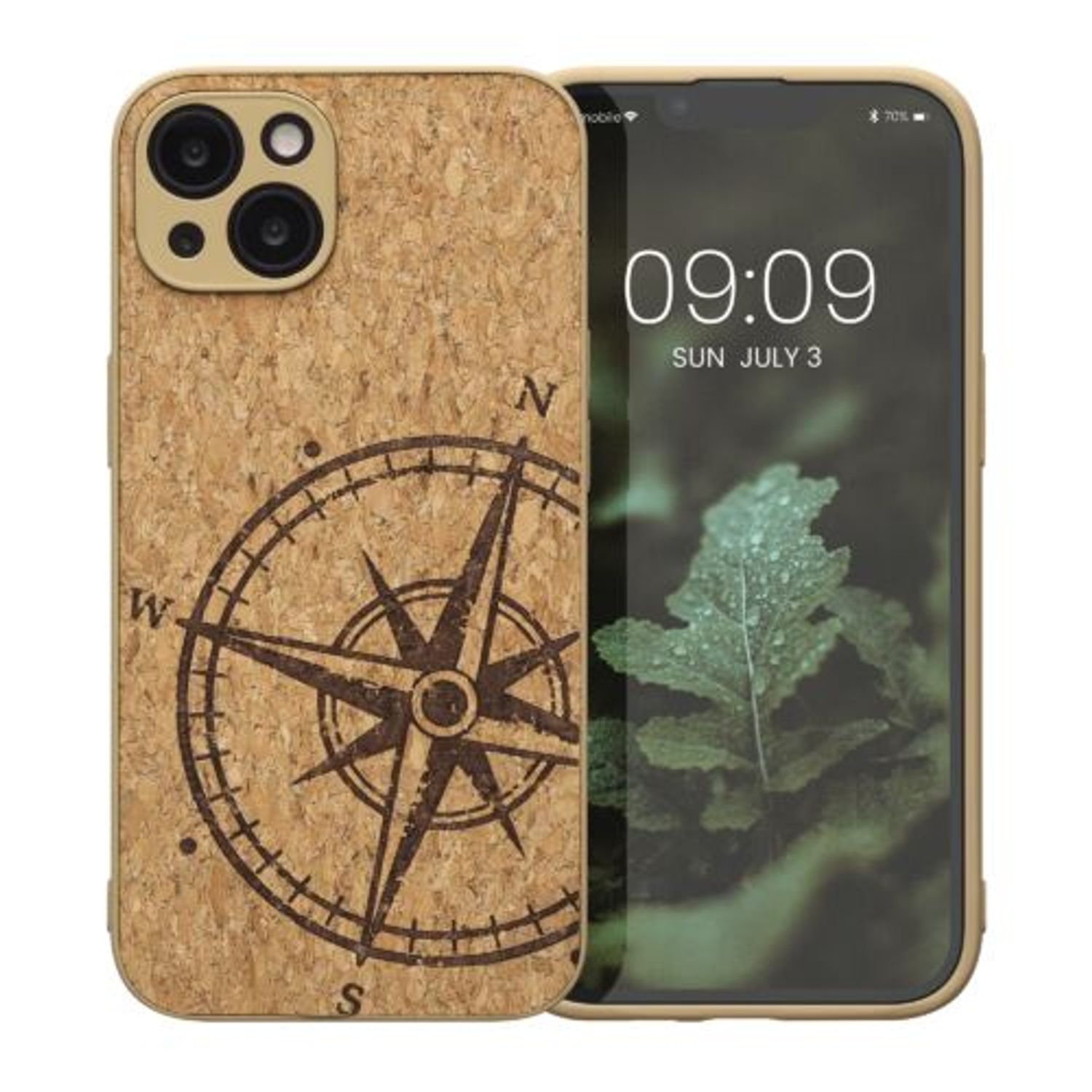 Husa Kwmobile pentru Apple iPhone 13, Pluta, Maro, 58125.02 fotografia produsului