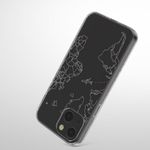 Husa Kwmobile pentru Apple iPhone 13, Silicon, Transparent/Argintiu, 57143.04 fotografia produsului View 7 S