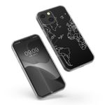 Husa Kwmobile pentru Apple iPhone 13, Silicon, Transparent/Argintiu, 57143.04 fotografia produsului View 10 S