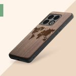 Husa Kwmobile pentru OnePlus 10 Pro, Lemn, Maro, 57462.02 fotografia produsului View 11 S