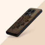 Husa Kwmobile pentru OnePlus 10 Pro, Lemn, Maro, 57462.03 fotografia produsului View 8 S