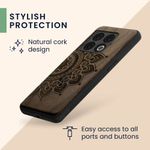 Husa Kwmobile pentru OnePlus 10 Pro, Lemn, Maro, 57462.03 fotografia produsului View 3 S