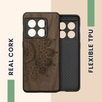 Husa Kwmobile pentru OnePlus 10 Pro, Lemn, Maro, 57462.03 fotografia produsului View 11 S