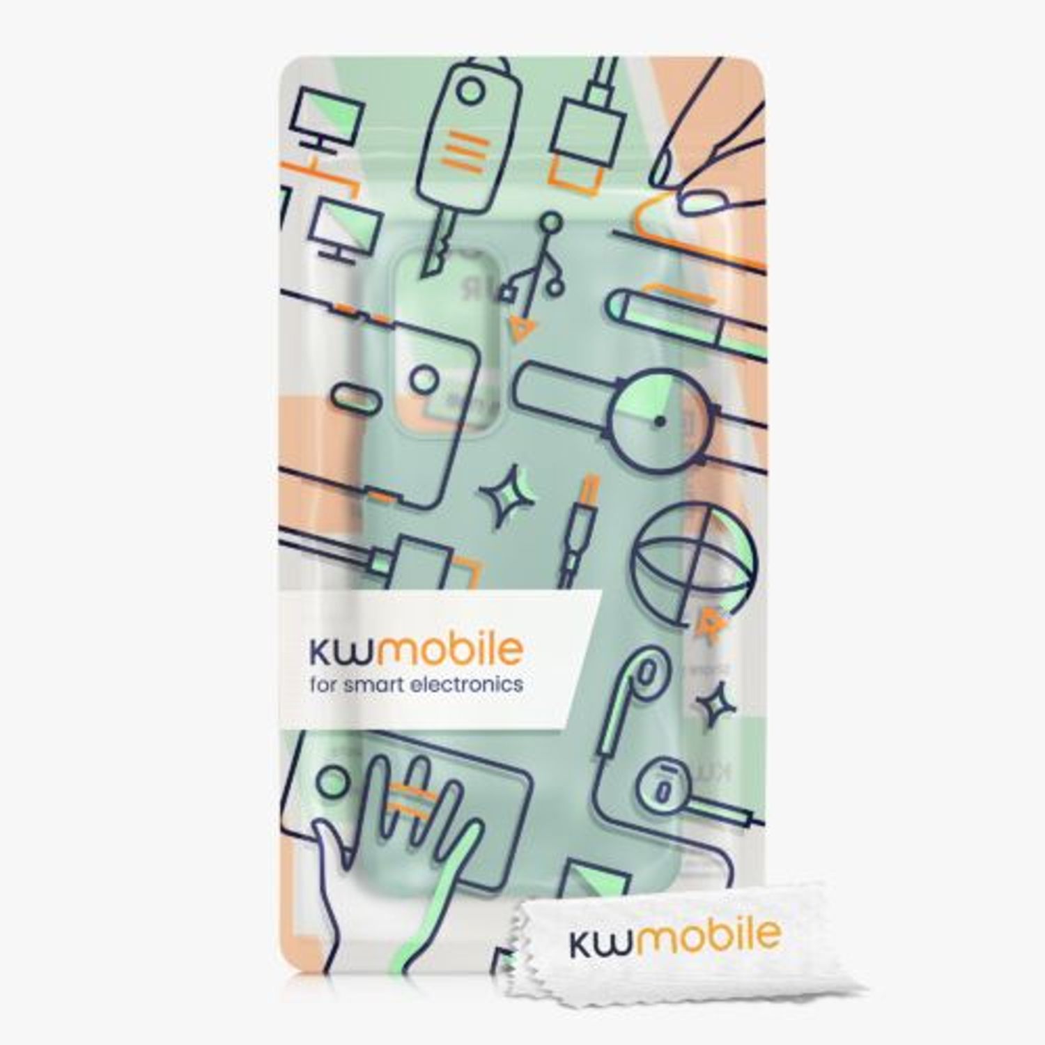 Husa Kwmobile pentru OnePlus 9, Silicon, Verde, 56040.166 fotografia produsului View 7 L