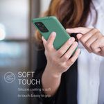 Husa Kwmobile pentru OnePlus 9, Silicon, Verde, 56040.166 fotografia produsului View 3 S