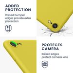 Husa Kwmobile pentru Apple iPhone 8/iPhone 7/iPhone SE 2, Silicon, Galben, 49979.143 fotografia produsului View 6 S