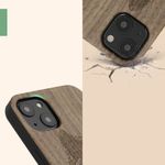 Husa Kwmobile pentru Apple iPhone 13, Lemn, Maro, 55953.10 fotografia produsului View 9 S