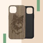 Husa Kwmobile pentru Apple iPhone 13, Lemn, Maro, 55953.10 fotografia produsului View 10 S