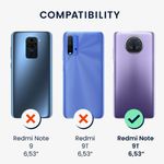 Husa Kwmobile pentru Xiaomi Redmi Note 9T, Silicon, Multicolor, 58214.01 fotografia produsului View 5 S