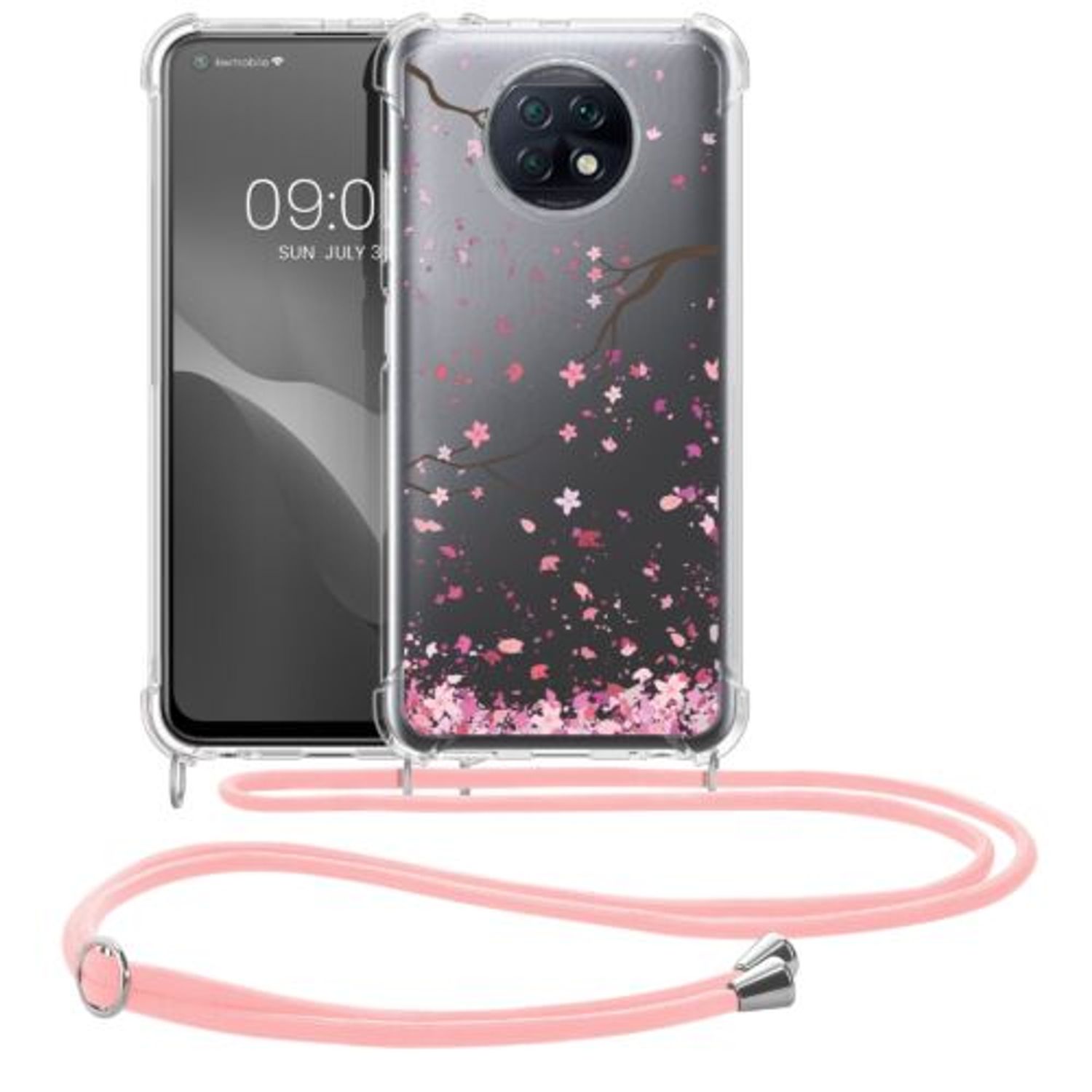 Husa Kwmobile pentru Xiaomi Redmi Note 9T, Silicon, Multicolor, 58214.01 fotografia produsului
