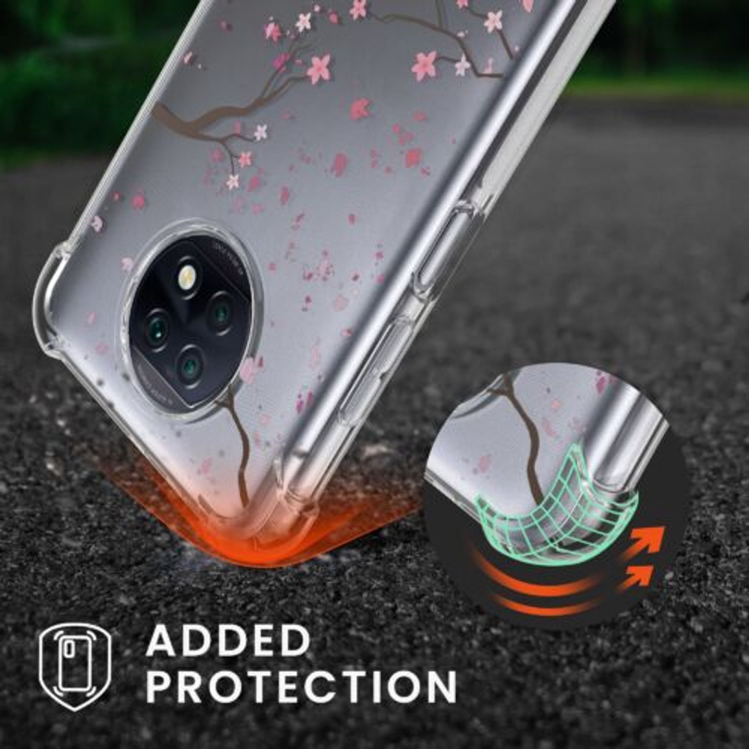 Husa Kwmobile pentru Xiaomi Redmi Note 9T, Silicon, Multicolor, 58214.01 fotografia produsului View 2 L