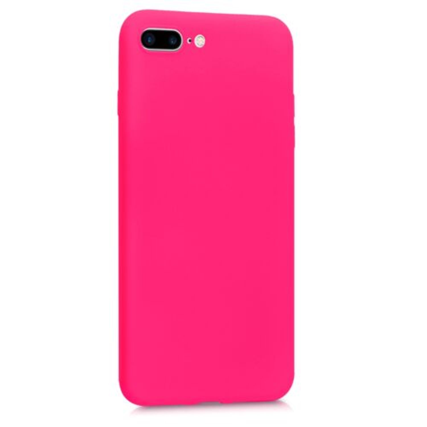 Husa pentru Apple iPhone 8 Plus/iPhone 7 Plus, Silicon, Roz, 45354.77 fotografia produsului View 9 L
