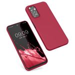 Husa Kwmobile pentru Xiaomi Redmi Note 11/Redmi Note 11s, Silicon, Rosu, 57368.229 fotografia produsului