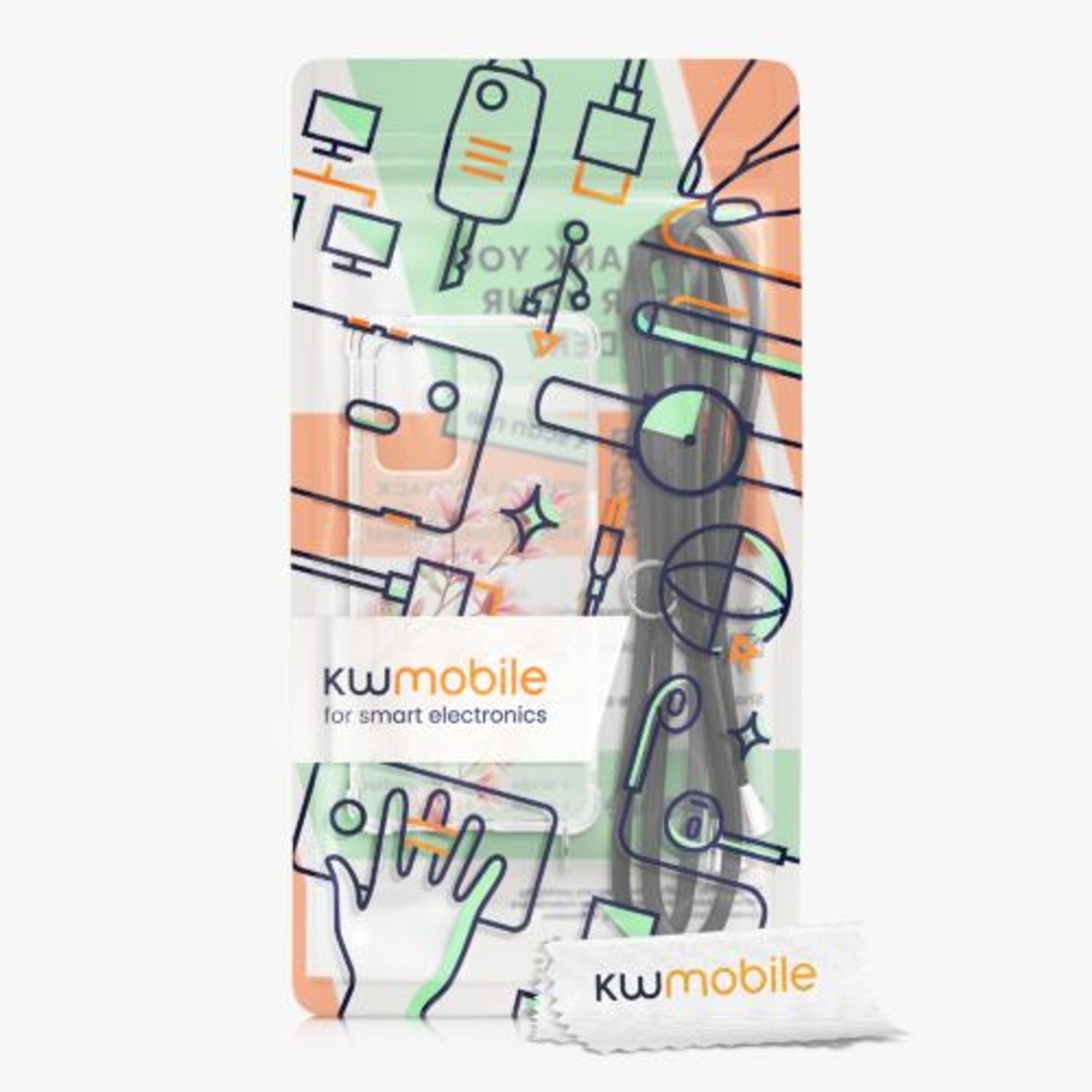 Husa Kwmobile pentru Samsung Galaxy A53 5G, Silicon, Multicolor, 58234.02 fotografia produsului View 7 L