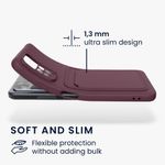 Husa Kwmobile pentru Xiaomi Redmi Note 11/Redmi Note 11s, Silicon, Violet, 57384.190 fotografia produsului View 3 S