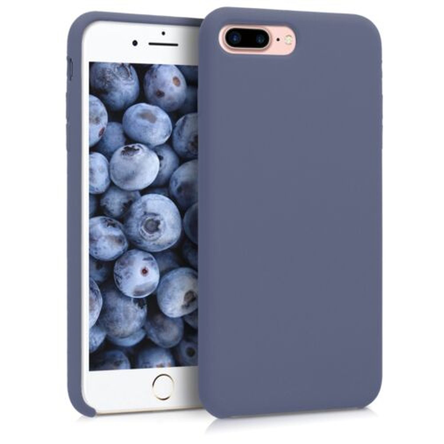 Husa pentru Apple iPhone 8 Plus/iPhone 7 Plus, Silicon, Mov, 40842.130 fotografia produsului
