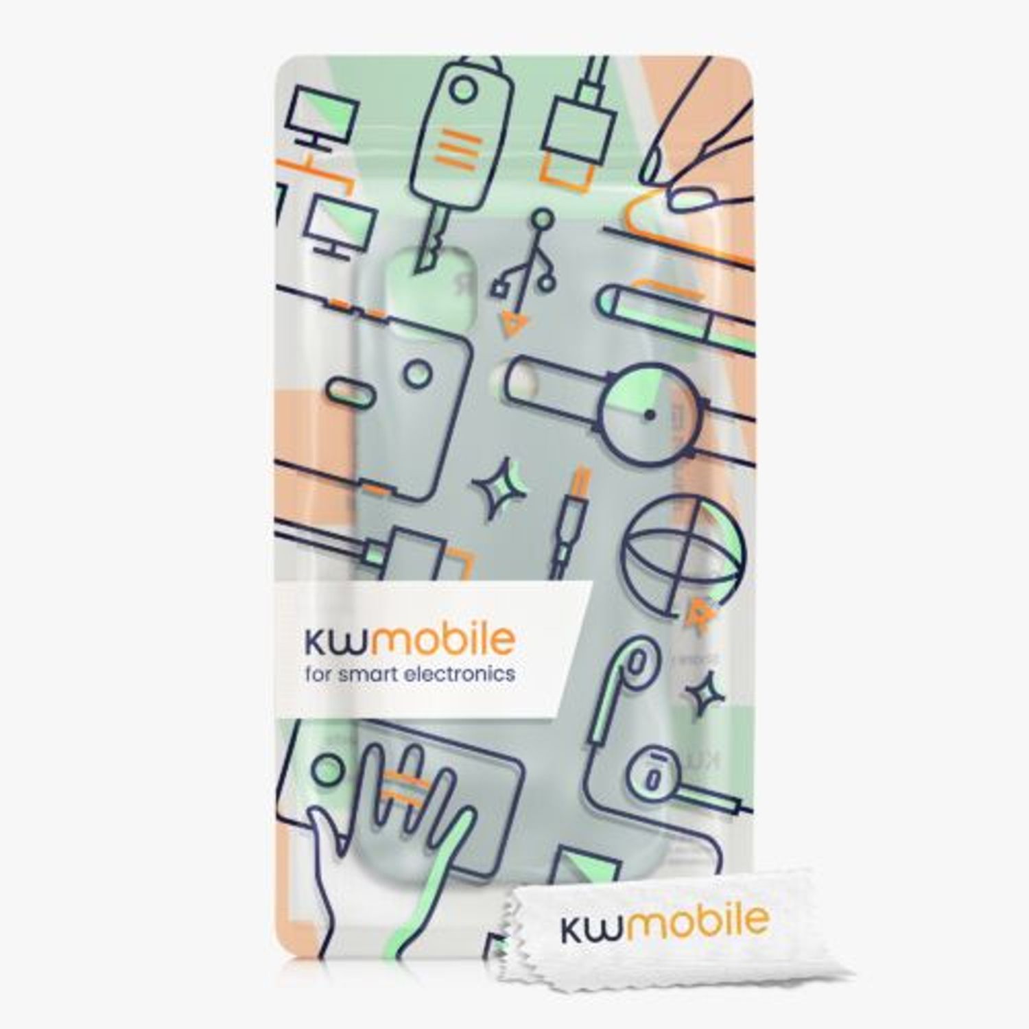 Husa Kwmobile pentru Xiaomi Redmi 9C, Silicon, Verde, 52850.200 fotografia produsului View 4 L