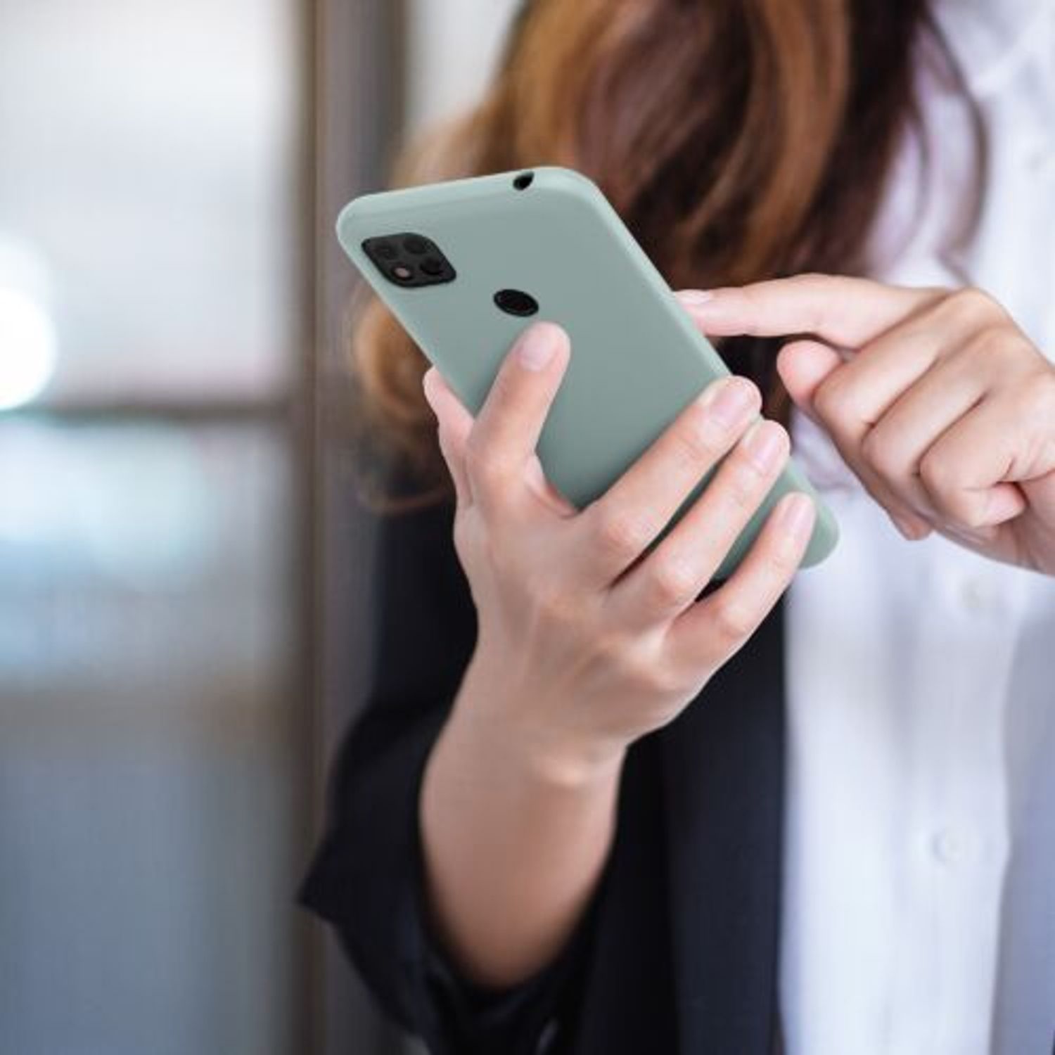Husa Kwmobile pentru Xiaomi Redmi 9C, Silicon, Verde, 52850.200 fotografia produsului View 7 L