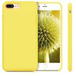 Husa pentru Apple iPhone 8 Plus/iPhone 7 Plus, Silicon, Galben, 40842.30 fotografia produsului View 2 S