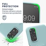 Husa Kwmobile pentru Xiaomi Redmi Note 11/Redmi Note 11s, Silicon, Verde, 58266.71 fotografia produsului View 5 S