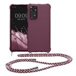 Husa Kwmobile pentru Xiaomi Redmi Note 11/Redmi Note 11s, Silicon, Violet, 58085.187 fotografia produsului
