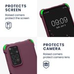 Husa Kwmobile pentru Xiaomi Redmi Note 11/Redmi Note 11s, Silicon, Violet, 58085.187 fotografia produsului View 3 S