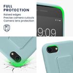 Husa Kwmobile pentru Apple iPhone 8/iPhone 7/iPhone SE 2, Silicon, Verde, 58279.71 fotografia produsului View 3 S