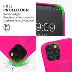 Husa Kwmobile pentru Apple iPhone 12 Pro Max, Silicon, Roz, 58284.77 fotografia produsului View 3 S