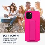 Husa Kwmobile pentru Apple iPhone 12 Pro Max, Silicon, Roz, 58284.77 fotografia produsului View 6 S