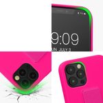 Husa Kwmobile pentru Apple iPhone 12 Pro Max, Silicon, Roz, 58284.77 fotografia produsului View 8 S