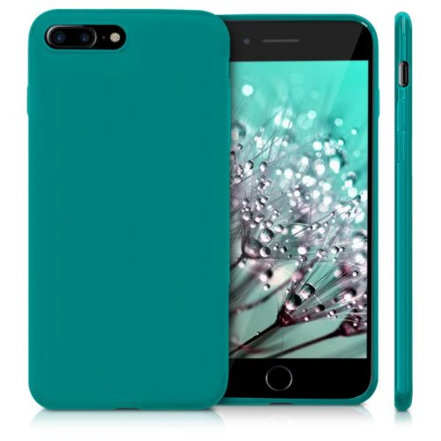 Husa pentru Apple iPhone 8 Plus/iPhone 7 Plus, Silicon, Albastru, 39499.57 fotografia produsului View 2 L