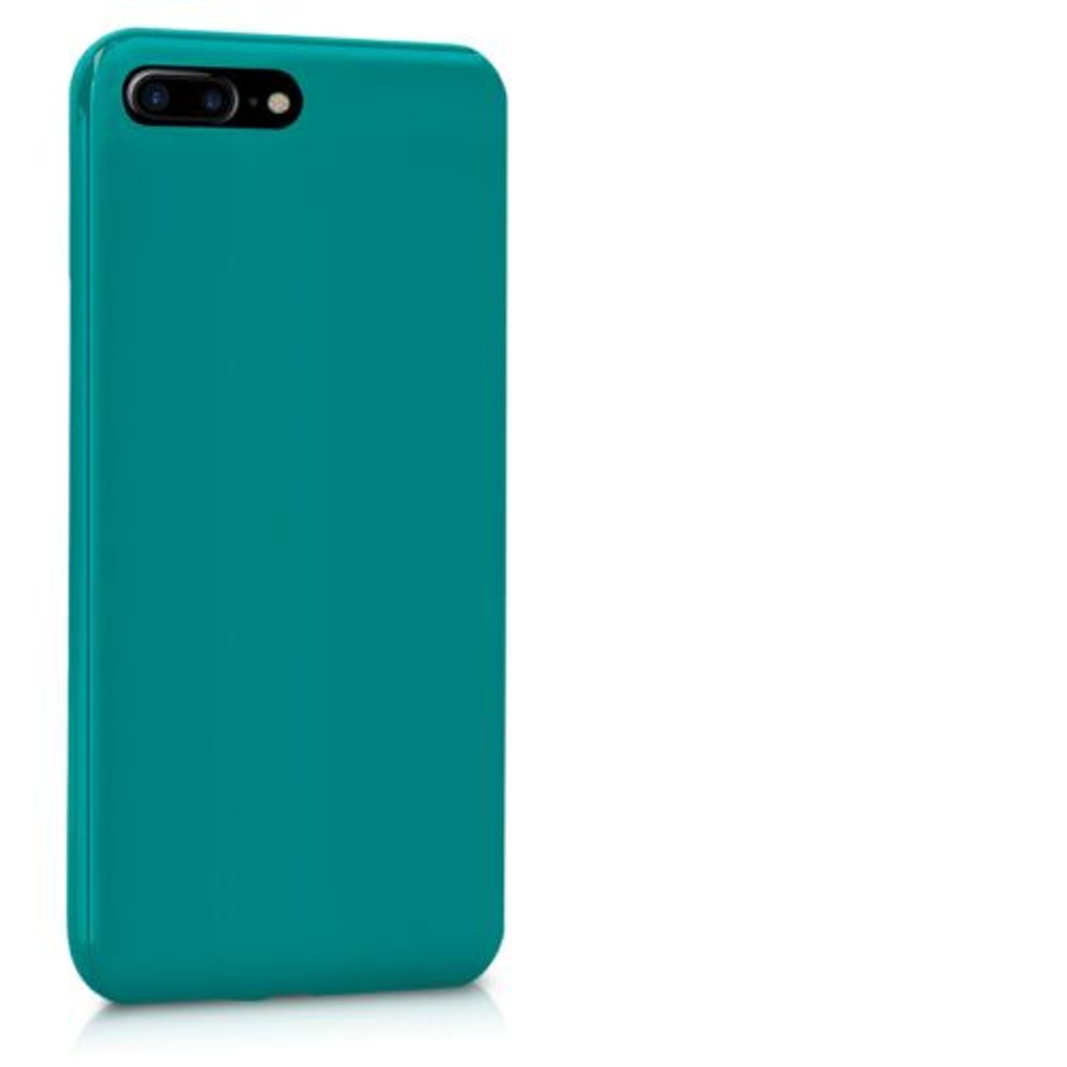 Husa pentru Apple iPhone 8 Plus/iPhone 7 Plus, Silicon, Albastru, 39499.57 fotografia produsului View 8 L
