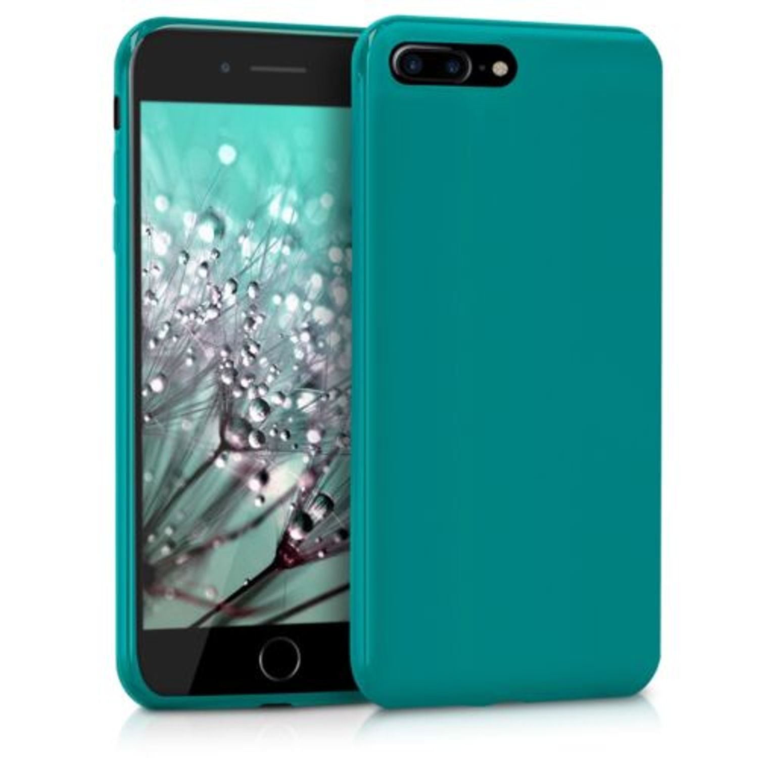Husa pentru Apple iPhone 8 Plus/iPhone 7 Plus, Silicon, Albastru, 39499.57 fotografia produsului