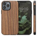 Husa Kwmobile pentru Apple iPhone 13 Pro Max, Lemn, Maro, 58304.01 fotografia produsului