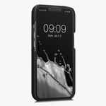 Husa Kwmobile pentru Apple iPhone 13 Pro, Piele ecologica, Negru, 58275.01 fotografia produsului View 4 S